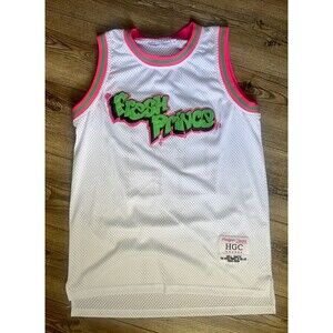 Fresh Prince Basketball Jersey Will Smith Headgear Classics Mens Size Small NEW